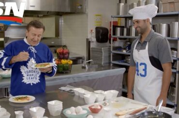 Toronto Maple Leafs Nazem Kadri & Connor Carrick Learn To Cook With Celebrity Chef Daniel Boulud