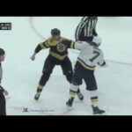 Patrick Maroon vs Zdeno Chara Jan 17, 2019