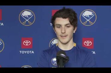 Peyton Krebs Pregame Interview vs Toronto Maple Leafs (4/12/2022)