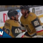 Golden Knights' Ivan Barbashev Charges To Net And Tucks Home Opening Goal In Game 5