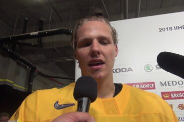 Hampus Lindholm om kvartsfinalen