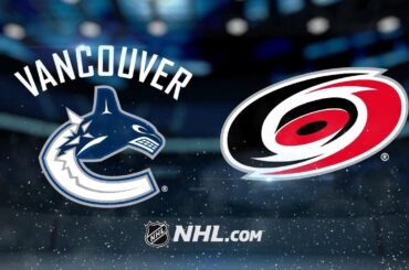 Hurricanes use fast start to down Canucks, 4-1