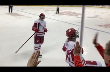 Wisconsin Badgers vs Lindenwood Lions - Cruz Lucius Goal