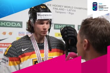 Moritz Seider nach dem Finale: "Das nehmen wir mit ins Grab" | IIHF Eishockey-WM | MAGENTA SPORT