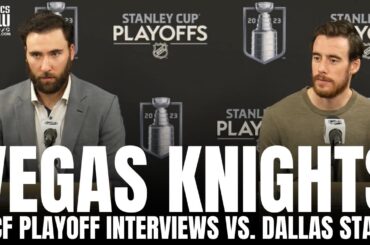 Reilly Smith & Michael Amadio React to Dallas Stars Forcing Game 6 vs. Vegas, Jamie Benn's Return