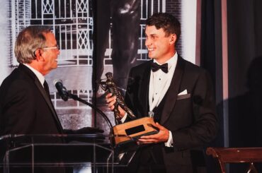 Texas Tech Men's Golf: Ludvig Aberg Accepts 2023 Ben Hogan Award | 5.22.2023