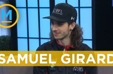 Olympic gold medalist speed skater Samuel Girard on that dramatic 1000m race | Your Morning