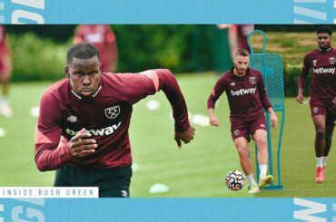 INSIDE RUSH GREEN | KURT ZOUMA & NIKOLA VLAŠIĆ FIRST TRAINING SESSION