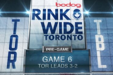 🏒PRE-GAME: Toronto Maple Leafs vs. Tampa Bay Lightning (GAME 6)