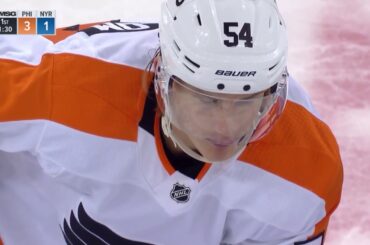 Oskar Lindblom's 2nd Goal - Philadelphia Flyers vs New York Rangers | Preseason | (9/19/18)