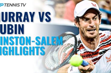 Andy Murray vs Noah Rubin Highlights | Winston-Salem 2021