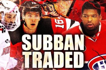 SUBBAN TRADED TO NEW JERSEY FOR STEVEN SANTINI, JEREMY DAVIES, PICKS
