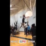 Sean Walker dunks