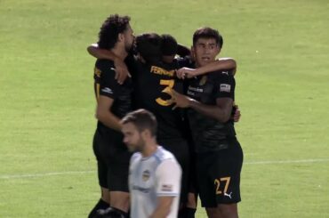 Stéfano Souza Pinho with a Goal vs. El Paso Locomotive FC