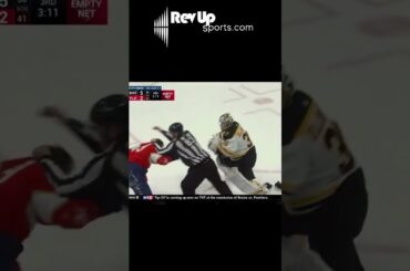 Boston Bruins and Florida Panthers Drop the Gloves in an Epic Ice Battle | RevUpSports.com