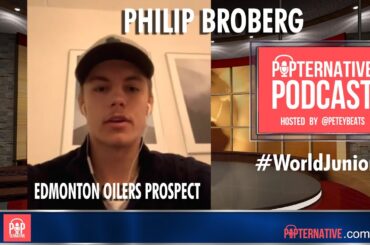 Oilers prospect Philip Broberg is excited to take part in the 2020 World Junior Hockey Championship