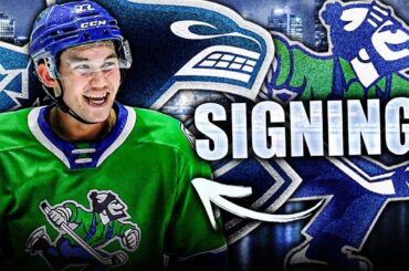 CANUCKS MAKE AN INTERESTING SIGNING… TOP VANCOUVER NHL PROSPECTS (JETT WOO RE-SIGNED, ABBOTSFORD)