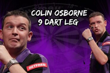 COLIN OSBORNE 9 DART LEG