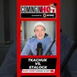 Brady Tkachuk vs. Alex Stalock : Ottawa Senators , Chicago Blackhawks | Coming in Hot