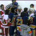 Detroit Red Wings vs St. Louis Blues Brawl 1991