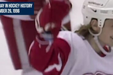 Sergei Fedorov Scores Five Goals For Detroit Red Wings In OT Thriller | This Day In Hockey History