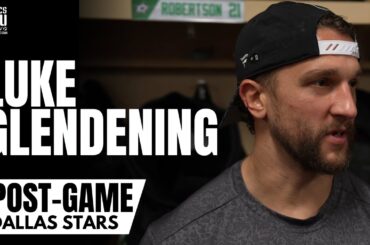 Luke Glendening Reacts to Dallas Forcing GM6 vs. Vegas, Rallying Around Jamie Benn & Ty Dellandrea