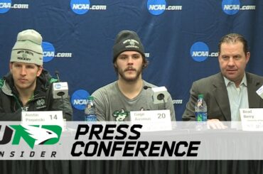 UND Hockey - Press Conference - West Regional Media Day 3/23/17