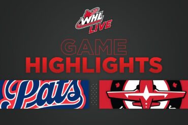 WHL Highlights: Warriors (7) at Pats (3) - March 18, 2023