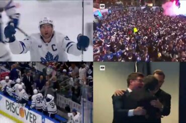 ALL Reactions To John Tavares GAME 6 Series Clinching OT GOAL!!!