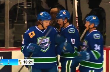 Utica Comets: Brendan Gaunce lights the lamp for his first AHL goal