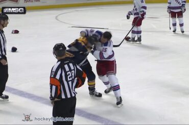 Tanner Glass vs Nicolas Deslauriers Mar 14, 2015