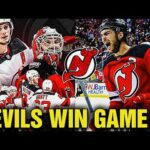 NJ Devils WIN Game 7 & BEAT the NY Rangers To Advance to the play The Carolina Hurricanes