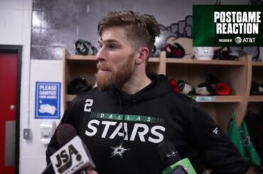 DAL@CGY Postgame Jani Hakanpaa