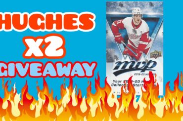 2019-20 (19/20) Upper Deck MVP Hockey Hobby Box Break - HUGHES GIVEAWAY - by Fultoncards