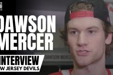 Dawson Mercer Reacts to Breakout Season With New Jersey Devils & Timo Meier Impact for Jersey