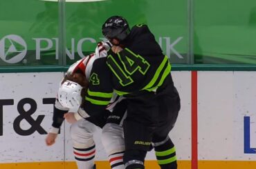 Jamie Benn Drops The Gloves With Nikita Zadorov