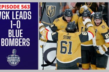 Vegas leads Stanley Cup Final over Florida 1-0, Blue Bombers cut Marc Liegghio & NHL offseason