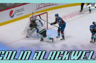 SEATTLE KRAKEN - COLIN BLACKWELL GOAL VS AVALANCHE (1-10-22)