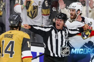 Best of Game 1 Mic'd Up | 2023 Stanley Cup Final | NHL Mic Drop