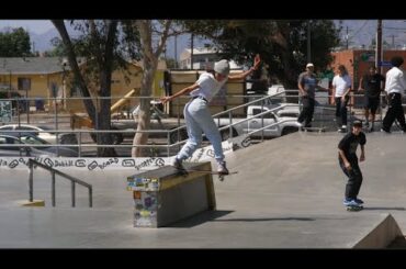 RAYSSA LEAL & FILIPE MOTA AT CHEVY CHASE SKATEPARK