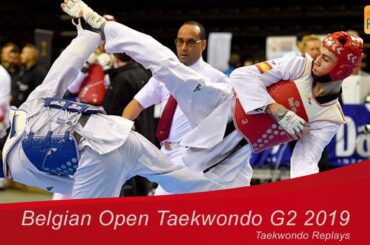 Belgian Open Taekwondo G2 2019 Day 2 fight  938 Logan THOMPSON vs  Kevin BRINK