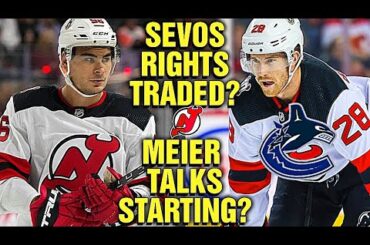 Damon Severson RIGHTS To Be TRADED? Timo Meier Contract Talks To Start Soon?