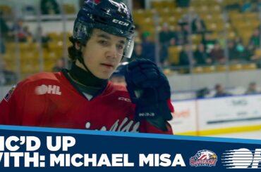 Mic’d up with Saginaw Spirit star Michael Misa