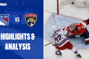 The Kid Line Shines In Rangers Comeback Win Over Panthers | New York Rangers