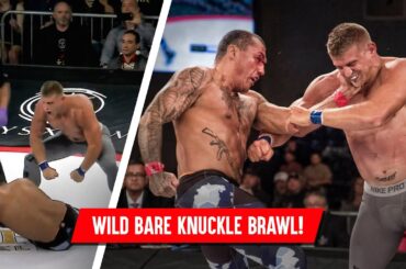 WILD Bare Knuckle Brawl | Joshua Dyer vs Dane Sayers | Full Bare Knuckle Boxing Fight