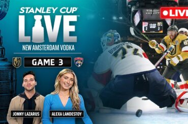 LIVE | Florida Panthers vs.Vegas Golden Knights | Game 3 | Live Pre-Game Show