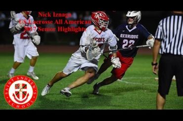 Nick Iznaga Senior Lacrosse Highlights