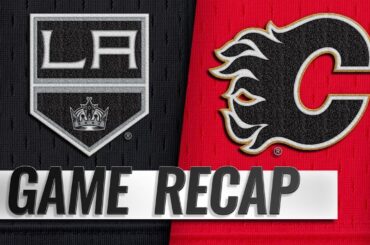 Campbell, Kings shut out Flames in 3-0 victory