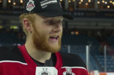 2023 Memorial Cup Final - Nathan Gaucher - Post-Game