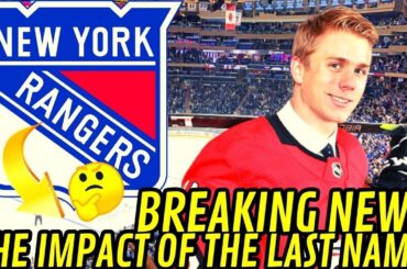 💥TODAY'S LATEST NEWS FROM THE NEW YORK RANGERS! BREAKING NEWS! THE IMPACT OF THE LAST NAME! NHL!